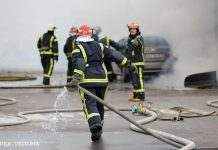 В Одесі горить нічний клуб на пляжі “Дельфін”