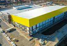 У Нікополі завершують будівництво першого спорткомплексу з басейном