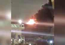 У Росії на верфі загорівся військовий корабель: є постраждалі