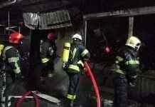 У Києві горів ринок “Оболонь”