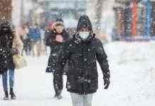 На сході Україні різке похолодання та снігопади: штормове попередження