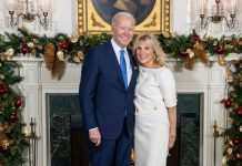 Джо і Джилл Байден звернулися до американських військових на Різдво