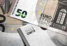 Курс євро знизився після триденного зростання