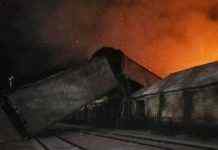 Через пожежу під Тернополем затримується потяг на Київ