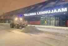 Естонію накрила снігова буря. Без світла залишилися десятки тисяч людей