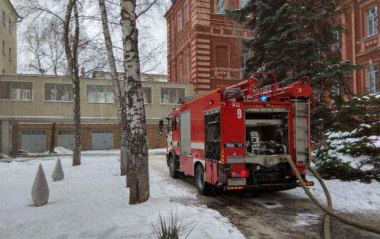 У Харкові горить юридична академія