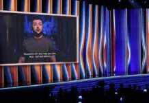 Зеленський виступив на церемонії нагородження “Греммі”