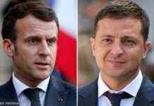 Зеленський домовився з Макроном про допомогу в розслідуванні військових злочинів Росії