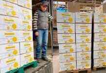 Центр гуманітарної місії у Запоріжжі прийняв вже 1700 тонн допомоги для українців