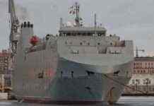 До Польщі прибув іспанський корабель з 200 тоннами військової допомоги для України