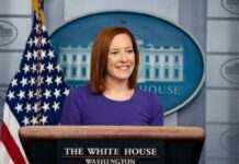 Псакі провела останній брифінг на посаді прессекретаря Білого дому