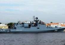 Окупанти посилюють угруповання в Чорному морі новітнім кораблем “Адмірал Макаров”