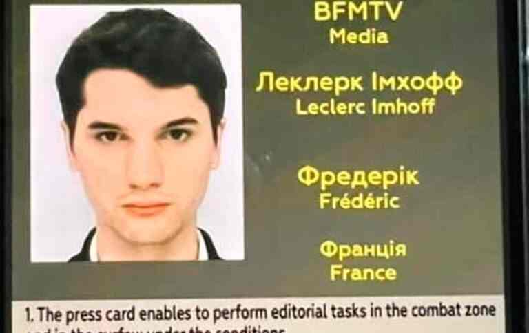 Франція почала розслідування загибелі свого журналіста на Донбасі