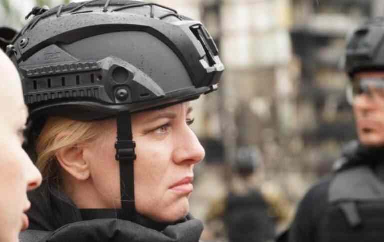 Президент Словаччини Зузана Чапутова – у Києві. Шокована побаченим у Бородянці та Ірпені