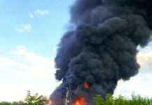 Масштабну пожежу на хімзаводі в Запорізькій області ліквідували