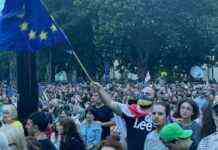 У Тбілісі відбулася акції за євроінтеграцію Грузії. Зеленський звернувся до учасників