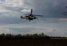 Трійка вертольотів ЗСУ завдала удару по угрупуванню ворога під Херсоном, – ОК “Південь”