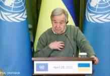 Генсек ООН відреагував на звинувачення Лаврова в “затягуванні” продовольчої кризи