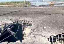 ЗСУ показали, як виглядає Антонівський міст після нічного удару (відео)