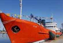 У гирлі Дунаю гідрографічне судно в результаті вибуху отримало пробоїну, – ОК “Південь”