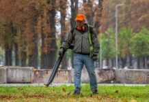 Комунальники Кам’янського прибирають опале листя