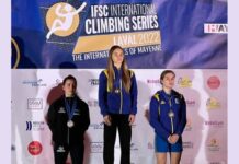 Дівчата з Нікополя стали призерками Кубка Європи зі скелелазіння у Франції