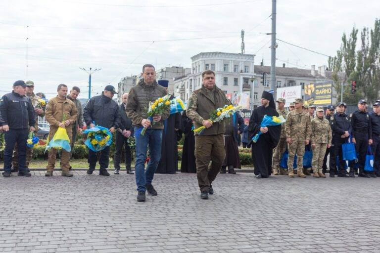 Як  відзначили День захисників та захисниць України у Кам’янському