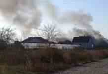 Під Мелітополем партизани спалили штаб окупантів: мер показав відео