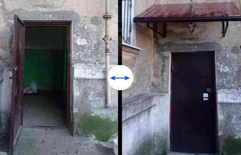 На вул.Медичній комунальники “Добробуту” встановили козирок