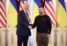 Історичний візит Байдена до Києва: фото та відео із зустрічі лідерів США та України