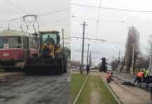 У Кам’янському ремонтують дорожнє покриття на вулицях Криворізькій та Макіївській