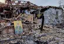 Російська армія ракетним ударом зруйнувала церкву під Запоріжжям