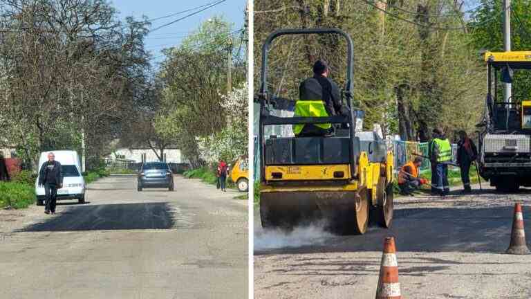 У Кам’янському на Черемушках ремонтують дороги