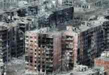 Місто знищено вщент. NYT показали Бахмут на відео, зняте безпілотником