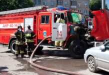 У промзоні на південному сході Москви виникла пожежа, в будівлі було чути вибухи