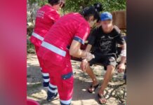 На Нікопольщині поліцейський врятував крадія, який намагався вкоротити собі віку