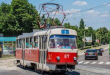 У Кам’янському за маршрутом трамвая №3 тимчасово курсуватиме автобус