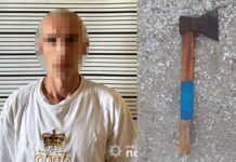 Зарубав сплячого знайомого сокирою та втік: запорізькі поліцейські затримали 26-річного нападника