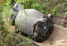 Запорізькі піротехніки ДСНС знищили бойову частину та залишки ракети