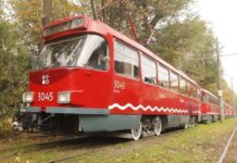 У Дніпрі трамвай №12 продовжує працювати за скороченим маршрутом