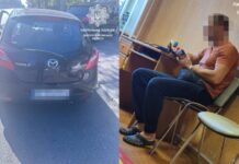 Виявився пʼяним: патрульні Дніпра розшукали агресивного водія, який напав на пішоходів з газовим балончиком