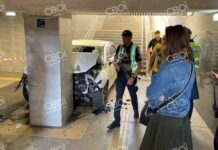 Не впорався з керуванням через нервовий зрив: у Кривому Розі легковик влетів у підземний перехід