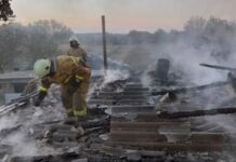 Обійшлося без жертв: у Синельниківському районі зайнявся одноповерховий приватний будинок