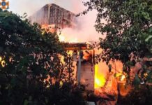 У Самарському районі Дніпра загасили пожежу у дачному будинку