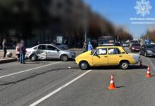 Порушення правил дорожнього руху: у Запоріжжі на проспекті Соборному сталася ДТП