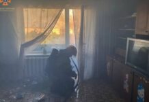 В Інгулецькому районі Кривого Рогу зайнявся балкон багатоповерхівки