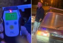 Рівень алкоголю в крові перевищував норму у 25 разів: запорізькі патрульні затримали нетверезого водія