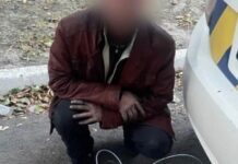 Патрульні Кривого Рогу затримали ймовірного крадія кабелю