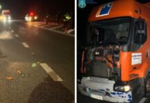 Наїхав на поліцейського на Хмельниччині: водію фури з Запоріжжя загрожує суд