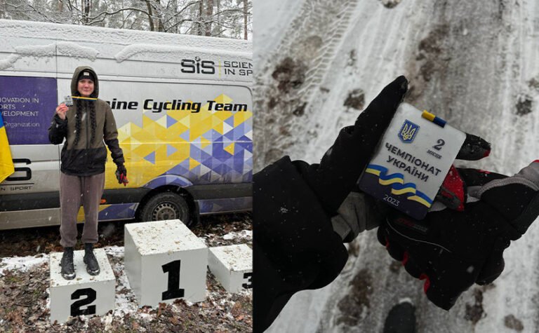 Велоспортсменка з Кам’янського завоювала срібну медаль на чемпіонаті України